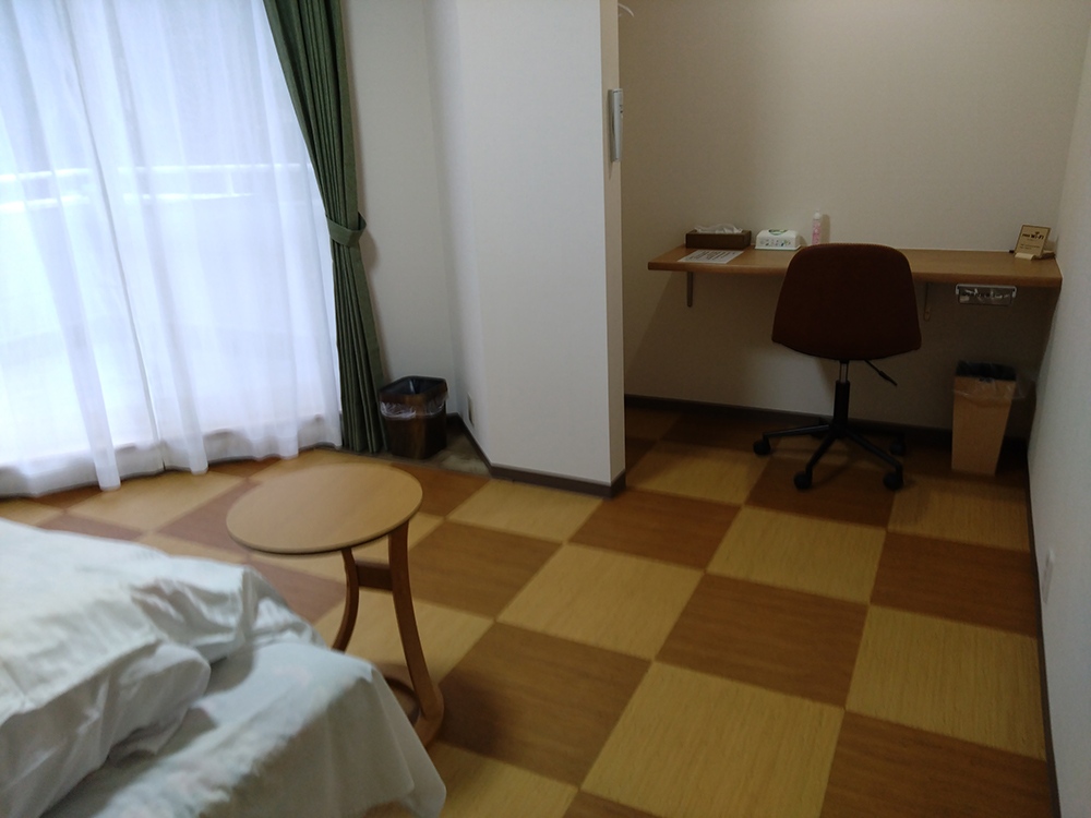 5号室：シングルベッドの1名様専用のお部屋です。